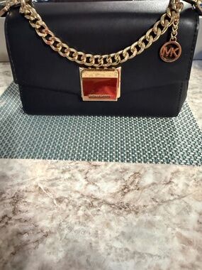Michael Kors Lita Small Leather Crossbody Bag